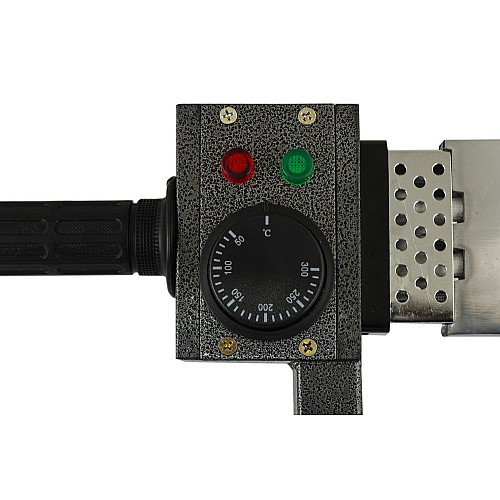 Паяльник для пластиковых труб MASTERTOOL 20-63 мм 1500 Вт 220 V 50 Hz 0-300°С IP44 LED (ППТ1500)