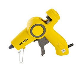 Пистолет клеевой MASTERTOOL Капля-Стоп Ø 11,2 мм 200 Вт 10 г/мин с LED-индикатором Yellow (42-0513)
