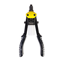 Пистолет для заклепок двуручный MASTERTOOL ПРОФИ 300 мм CrMo Black and Yellow (21-0710)
