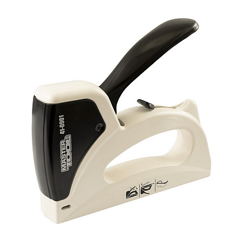 Степлер рессорний MASTERTOOL скоба R53 6-14мм Grey (41-0901)