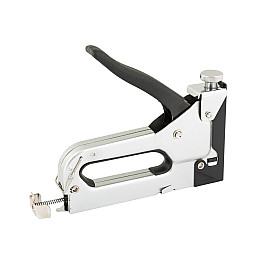 Степлер пружинний MASTERTOOL скоба R53 4-14 мм Grey (41-0906)