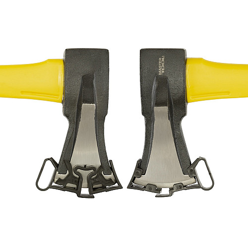 Топор-колун MASTERTOOL 2200 г HRC60 875 мм Жовтий та Чорний (05-0209)