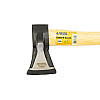 Топор-колун MASTERTOOL 1000 г HRC 50 430 мм Жовтий та Чорний (05-0131)