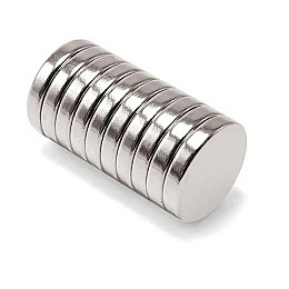 Неодимові магніти CNV 10 шт 15x3 мм N35 N