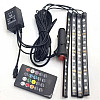 Підсвітка в авто з пультом та світломузикою LED RGB Automobile Atmosphere Lamp 8097 CNV