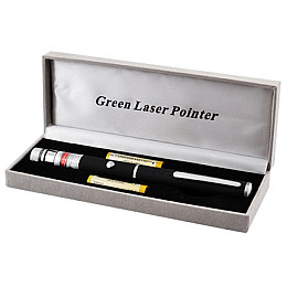 Мощная лазерная указка Green Laser Pointer Черная (650279397A)
