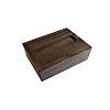 Флешка SUNROZ Wooden USB Flash Drive деревяный флеш накопитель в коробке 16 Gb USB 3.0 Темное дерево (SUN0820)