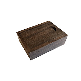 Флешка SUNROZ Wooden USB Flash Drive деревяный флеш накопитель в коробке 16 Gb USB 3.0 Темное дерево (SUN0820)