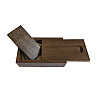 Флешка SUNROZ Wooden USB Flash Drive деревяный флеш накопитель в коробке 16 Gb USB 3.0 Темное дерево (SUN0820)