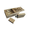 Флешка SUNROZ Wooden USB Flash Drive деревяный флеш накопитель с гравировкой Наша свадьба 16 Gb USB (SUN0823)