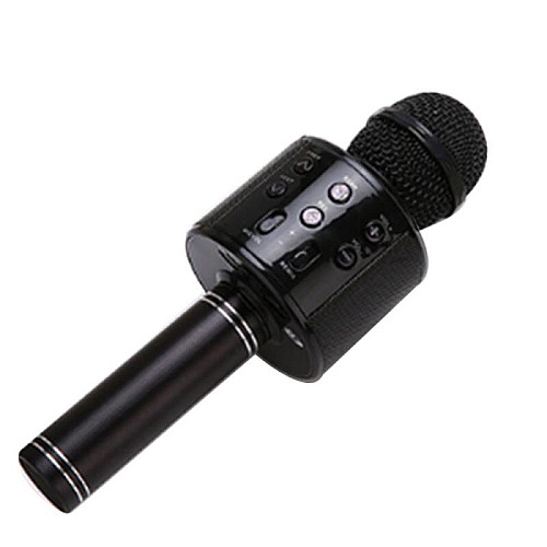 Бездротовий караоке мікрофон Wster WS 858 Чорний (69)