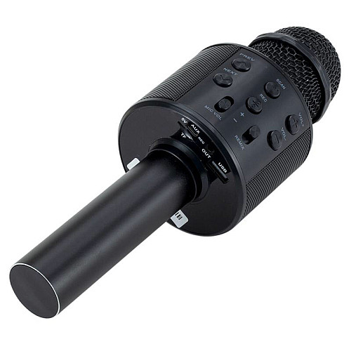 Бездротовий караоке мікрофон Wster WS 858 Чорний (69)