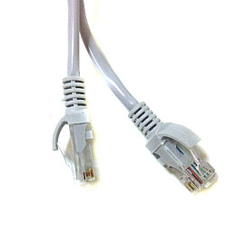 Патч корд RJ45 LAN кабель 10 м MHZ 13525-9 Сірий