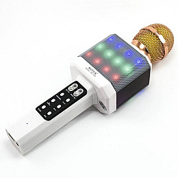 Микрофон-караоке беспроводной WSTER WS-1828 Белый (101113)