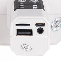 Микрофон-караоке беспроводной WSTER WS-1828 Белый (101113)