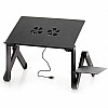 Столик трансформер для ноутбука Laptop Table T8 Чорний (258748)