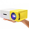 Портативный мини проектор LED Projector YG-300 White/Yellow
