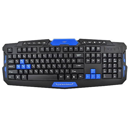 Беспроводные Клавиатура и мышь UKC HK-8100 Black (3sm_546357544)