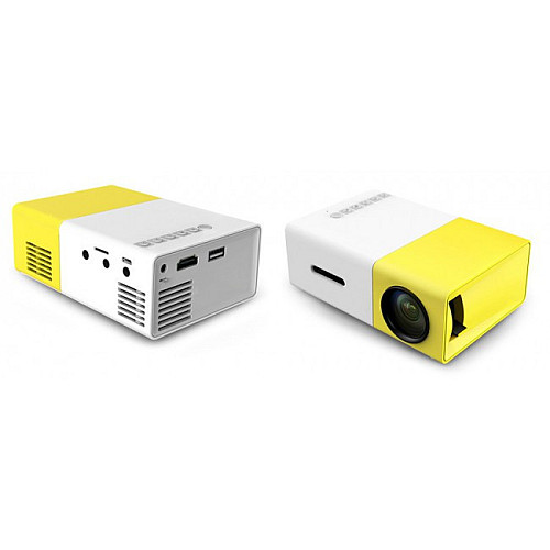 Проектор портативный мультимедийный RIAS YG300 Yellow (3sm_746563180)