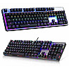 Клавиатура с подсветкой Keyboard HK-6300 Черная (300474)