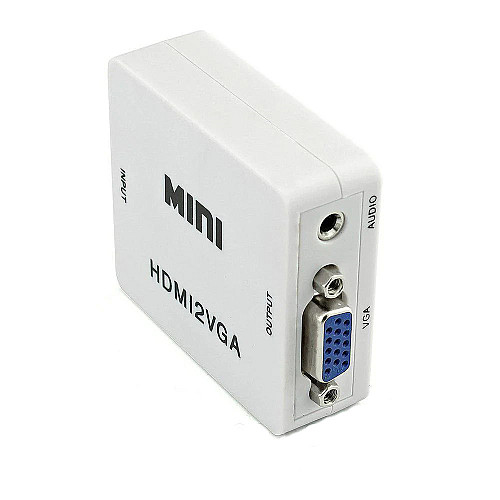 Конвертер видеосигнала Adenki HDMI 2 VGA (77-00255-02)