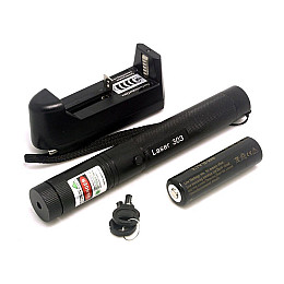 Лазерная указка Green Laser Pointer с мощным зеленым лучом 1000 мВт (hub_jsWR90665)