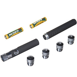 Лазерная указка ooops Laser Green Pointer 5 насадок (0689)