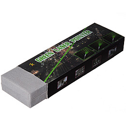 Лазерная указка ooops Laser Green Pointer 5 насадок (0689)