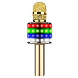 Караоке мікрофон D168 Золотий (237)