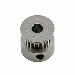 Зубчатый ролик 20, диаметр 5мм, шкив GT2 6мм 3D-пр
