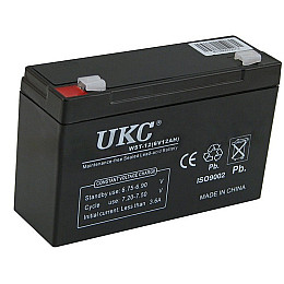 Аккумулятор UKC Battery WST-12 6V 12A