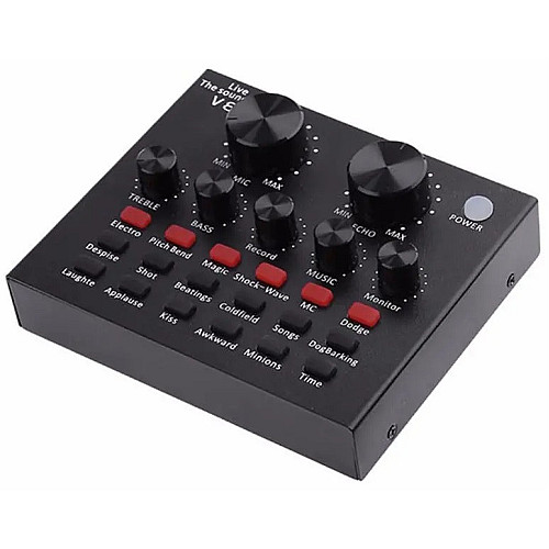Звуковая карта внешняя MHZ V8 7635 для микрофона
