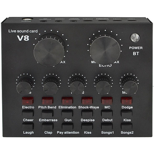 Звуковая карта внешняя MHZ V8 7635 для микрофона