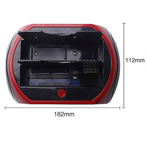 Док-станция для жестких дисков Digital Lion PH-0875 SATA + IDE с двойным слотом / кардридером / USB 2,0