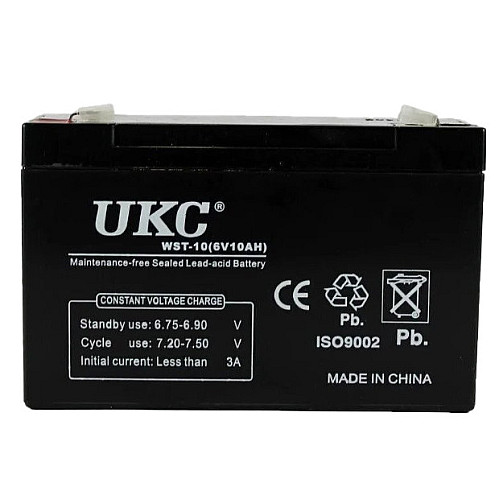 Акумулятор UKC Battery WST-10 6V 10Ah