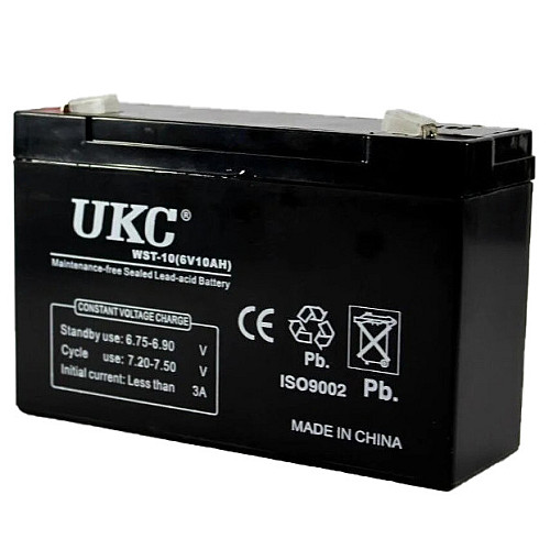Акумулятор UKC Battery WST-10 6V 10Ah