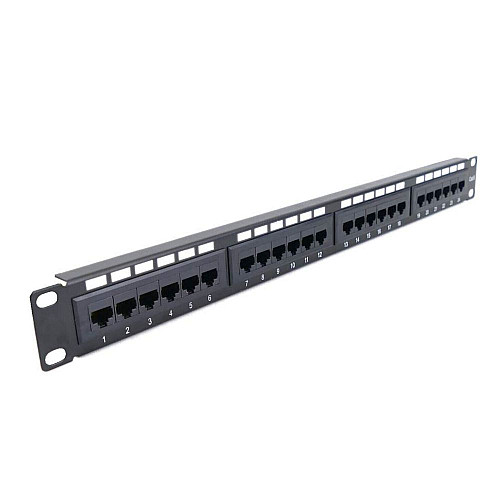 Патч-панель Hypernet 24 порти UTP кат. 5Е 19" PP-KUTP24-NM
