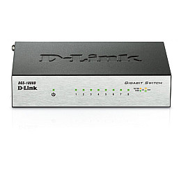 Коммутатор сетевой D-Link DGS-1008D