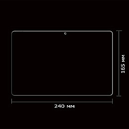 Універсальна захисна плівка для планшетів Hoozo X1001 із діагоналлю екрану 10.1