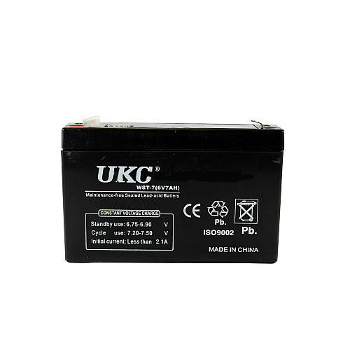 Акумулятор батарея UKC WST-7 6V 7Ah