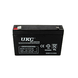 Аккумулятор батарея UKC WST-7 6V 7Ah