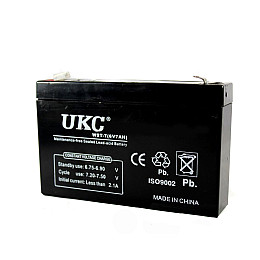 Аккумулятор батарея UKC WST-7 6V 7Ah