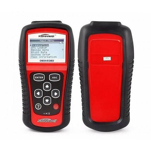 Автомобильный универсальный диагностический сканер Konnwei OBDII/EOBD scanner 808KWHS