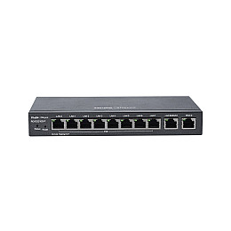 Маршрутизатор Ruijie Reyee RG-EG210G-P (1xGE WAN, 3xGE WAN/PoE+ LAN, 6xGE PoE+ LAN, max PoE 70W, VPN, Ruijie cloud)