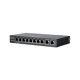 Маршрутизатор Ruijie Reyee RG-EG210G-P (1xGE WAN, 3xGE WAN/PoE+ LAN, 6xGE PoE+ LAN, max PoE 70W, VPN, Ruijie cloud)