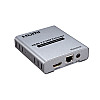 Перехідник аудіо-відео Lucom HDMI M/F (over RJ45) x1 60m 4K@60Hz (120mx30Hz)TX+RX сірий (62.09.8036)