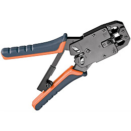 Інструмент мережевий FixPoint Інструмент (обжимний) RJ45/50/12/11/10 Profi Optimum синій (75.05.0284)