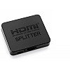 Перехідник моніторний Lucom HDMI 1x2 (Splitter) Act v1.4 4K@30Hz 3D USB-power чорний (62.09.8219)