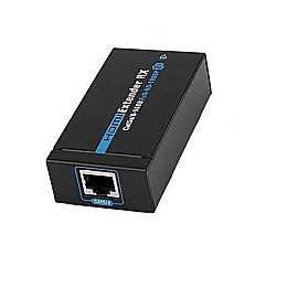 Перехідник аудіо-відео Gutbay HDMI M/F (over RJ45) x1  60m 1080p Sender+Receiver сірий (78.01.2845)