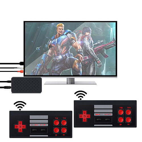 Портативна ігрова приставка для телевізора Gen Game Mini-2 AV з двома бездротовими геймпадами
